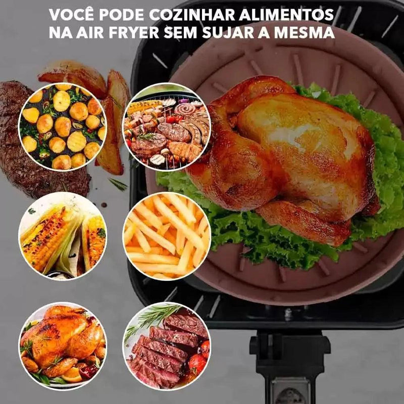 Kit 6 Capas Protetoras de Air Fryer - Fire Feast