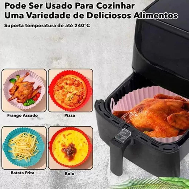 Kit 6 Capas Protetoras de Air Fryer - Fire Feast