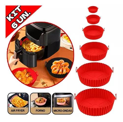 Kit 6 Capas Protetoras de Air Fryer - Fire Feast