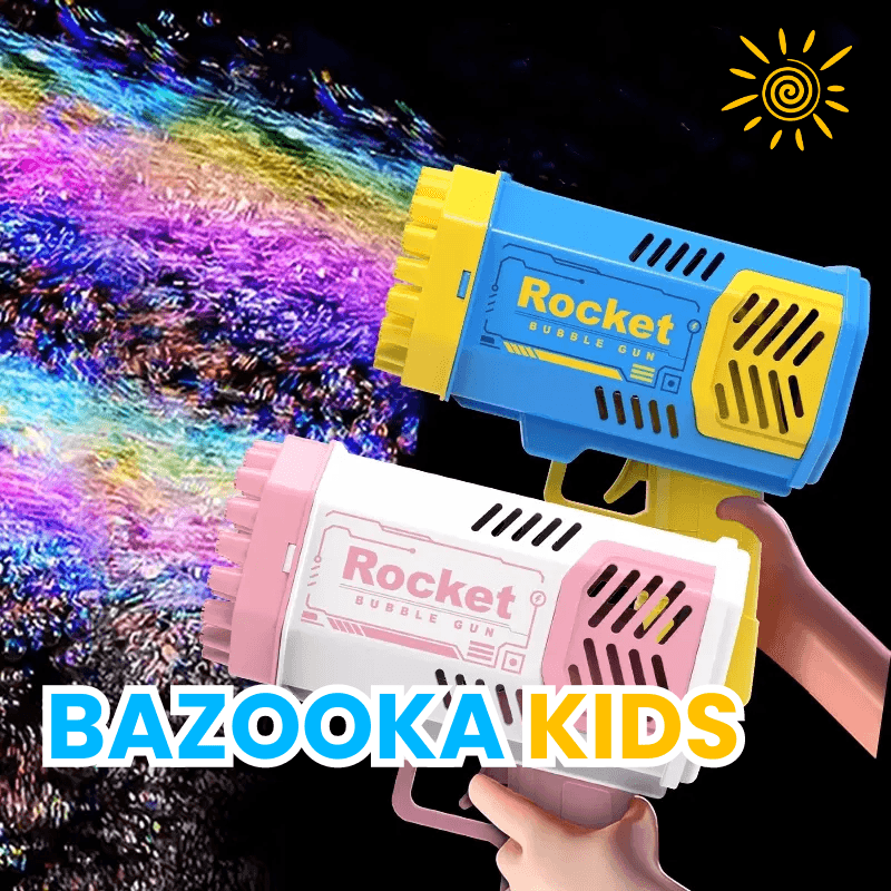 Bazooka Kids - Bazuca de Bolhas de Sabão - Fire Feast